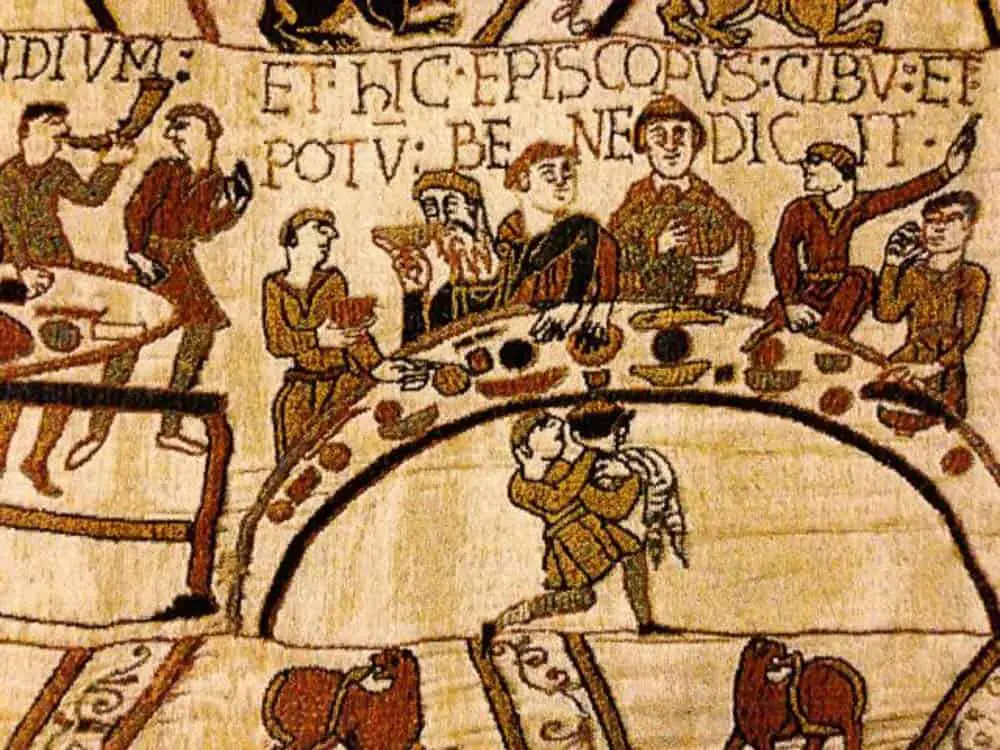 A Bayeux tapestry image shows the level of detail in the famous Bayeux Tapestries