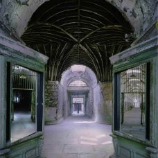 Surveillance Mirrors at Eastern State Penitentiary in Philadelphia