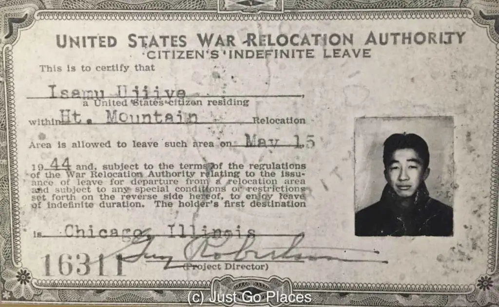 After their Heart Mountain internment at the end of World War II, the Japanese-Americans were told to scram.