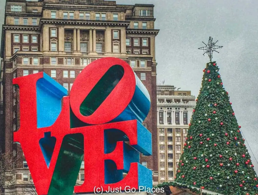 Love Sculpture in Philadelphia’s Love Park