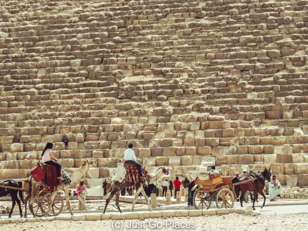 Tips for visiting the Giza pyramids