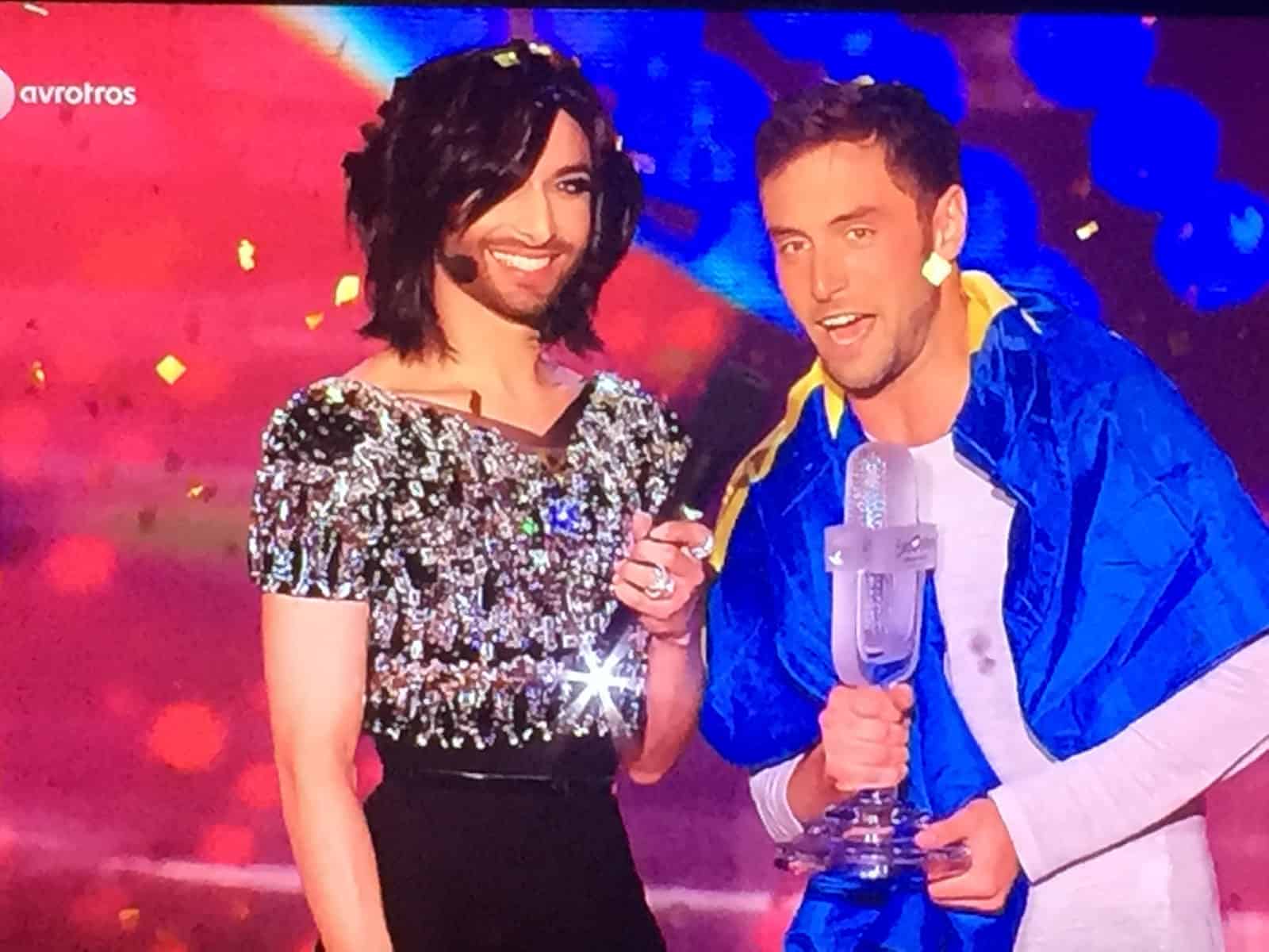 Conchita Wurst and Eurovision 2015 winnter