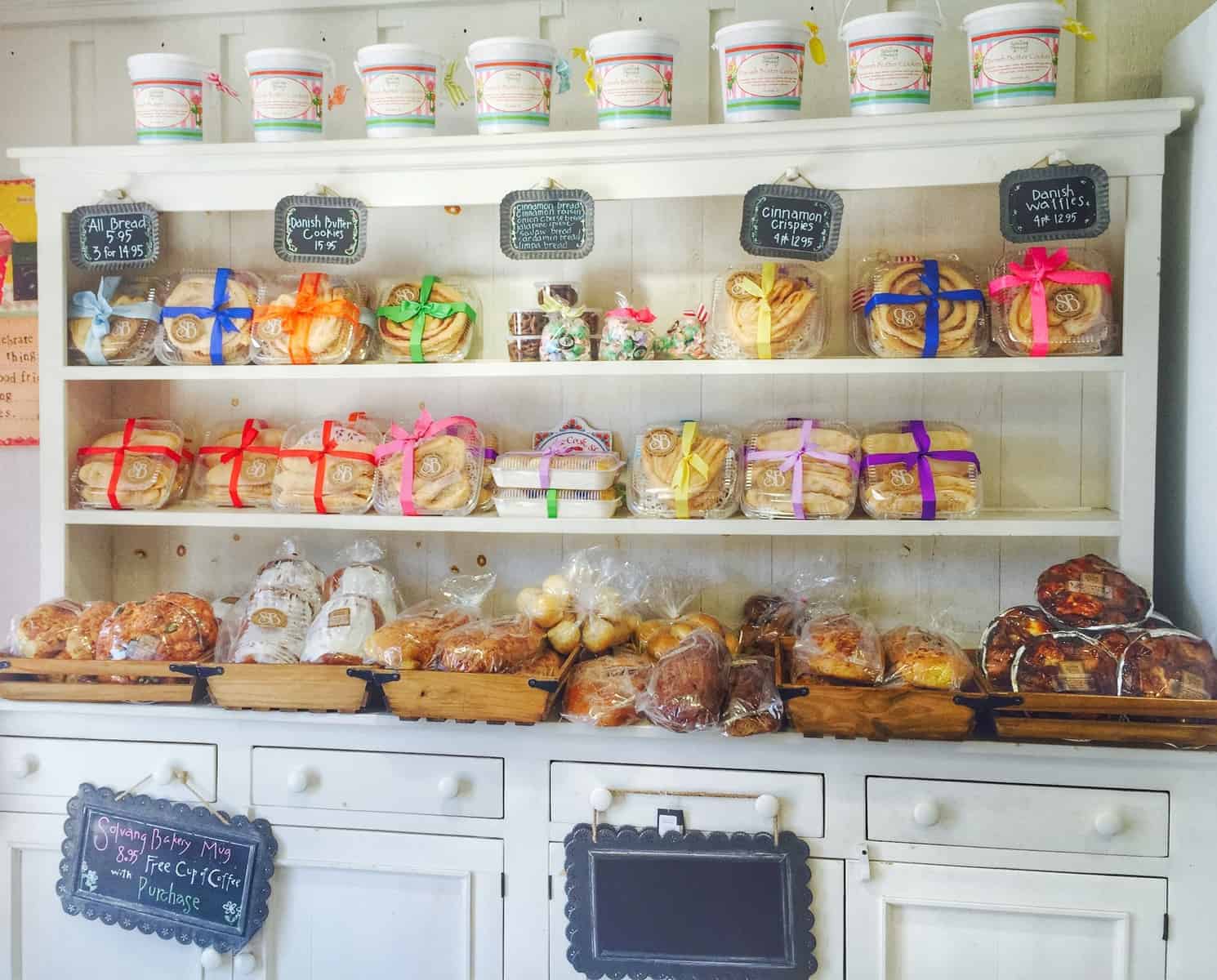 The Solvang Bakery store