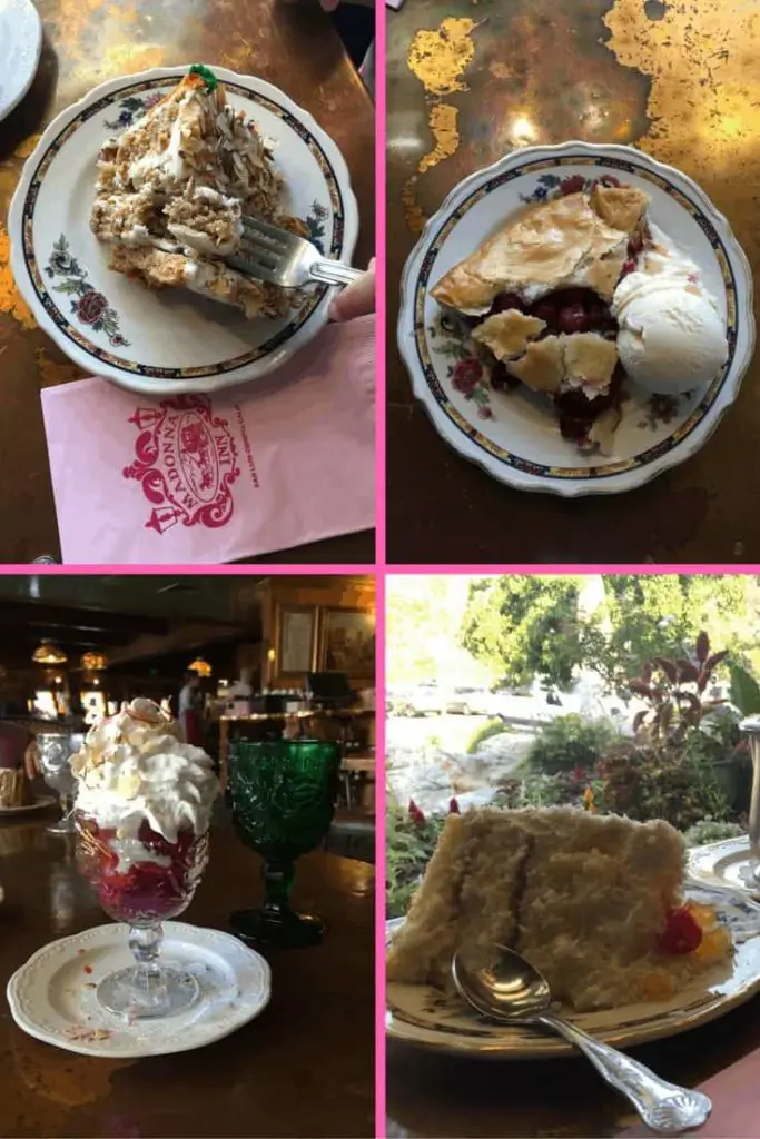 Cake at the Madonna Inn in San Luis Obispo