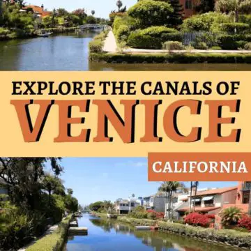 Venice Beach is not just the boardwalk. Walk just a few minutes and you’ll find the Venice Beach canals. Discover how to spend one day in Venice Beach, California + the best things to do in Venice Beach and how to explore the canals of Venice Beach, Los Angeles. #venicebeach #canals #losangeles #california #visitcalifornia
