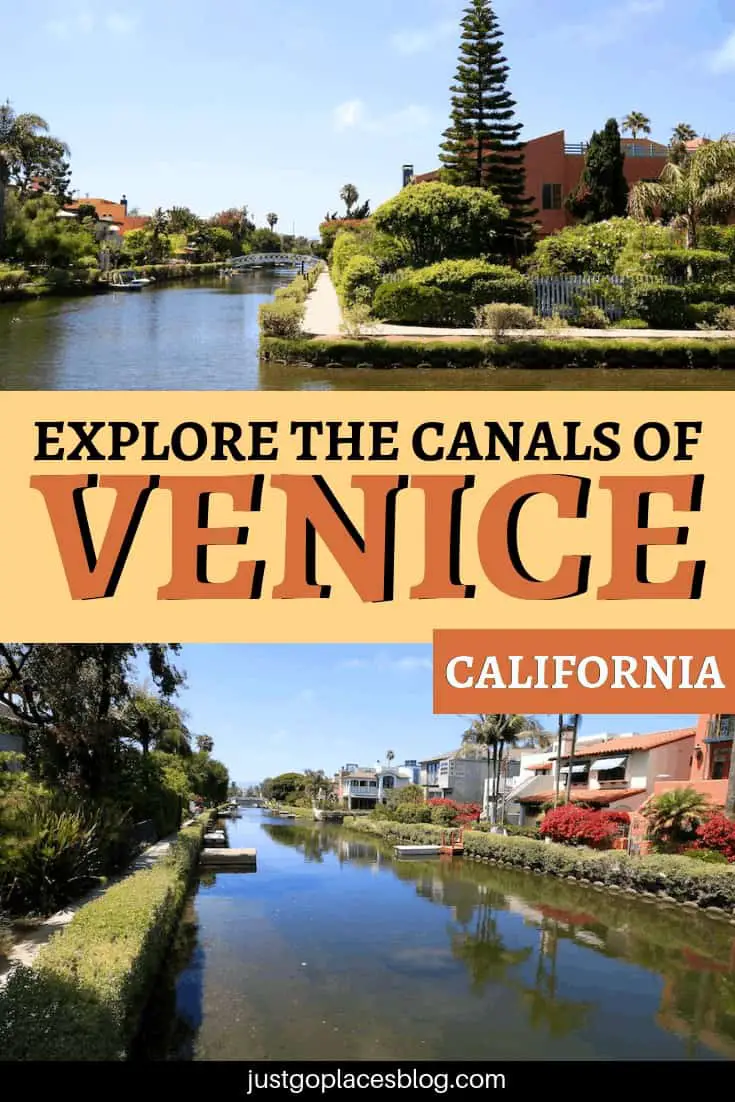 Venice Beach is not just the boardwalk. Walk just a few minutes and you’ll find the Venice Beach canals. Discover how to spend one day in Venice Beach, California + the best things to do in Venice Beach and how to explore the canals of Venice Beach, Los Angeles. #venicebeach #canals #losangeles #california #visitcalifornia