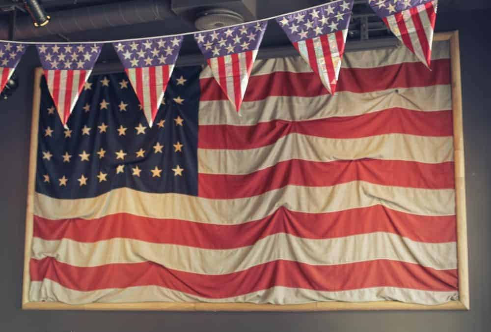 Celebrating American Independence in American Bar in Reykjavik
