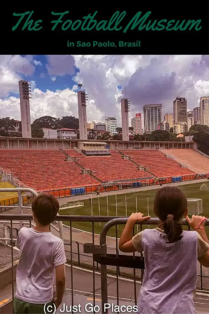 The football museum at Pafaembu in Sao Paolo in Brasil