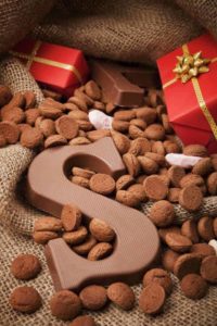 The Dutch tradition of Sinterklaas involves gifts of food