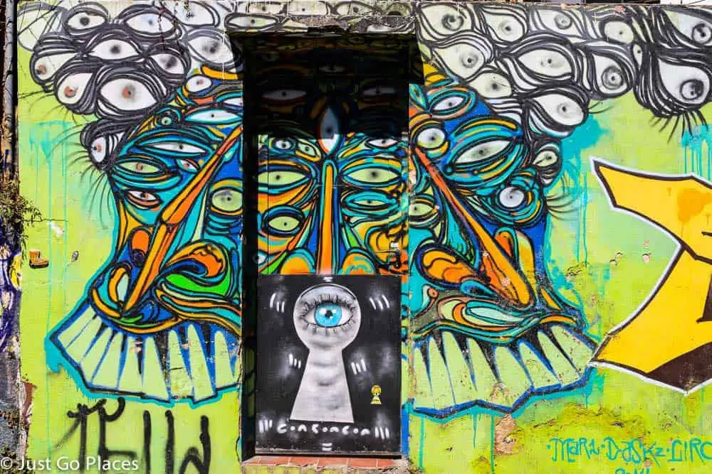 Batman Alley street art in Sao Paulo