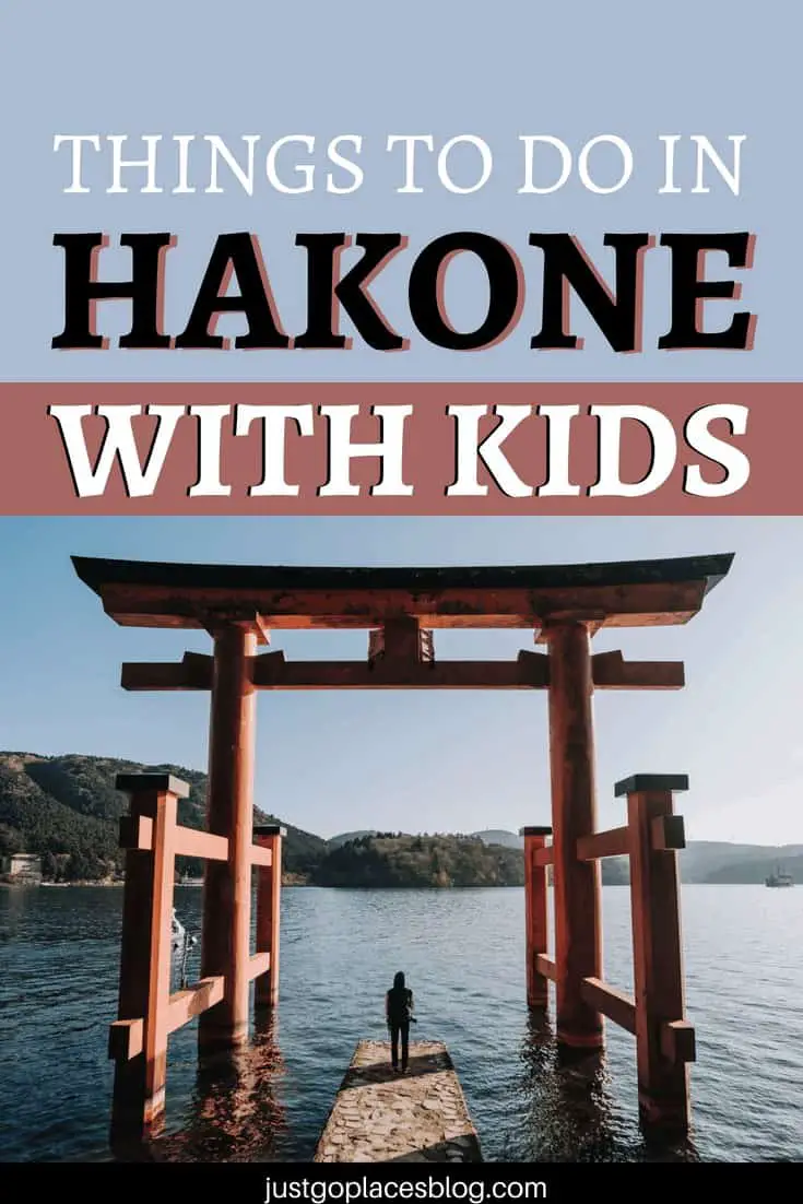 The kids will love Japan, and no trip is complete without a day trip from Tokyo to Hakone, Japan (about 100km away). From here, if you are lucky, you’ll get to see great views of Mt. Fuji! Check out the top 7 things to do in Hakone with kids, which include a Hakone onsen, the Hakone open air museum and much more fun for the whole family. #hakone #japan #onsen #fuji #kidfriendly #tokyo