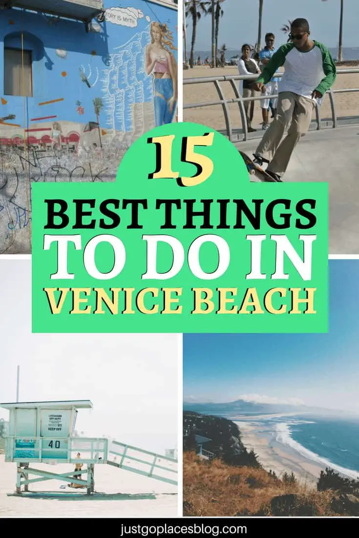 Check out the 15 reasons to visit Venice Beach, California, and the Venice Beach boardwalk. From the beautiful beach to the canals and its quirky shops, there are many things to do in Venice Beach with kids. Find out with these Venice Beach travel tips. #venicebeach #losangeles #california