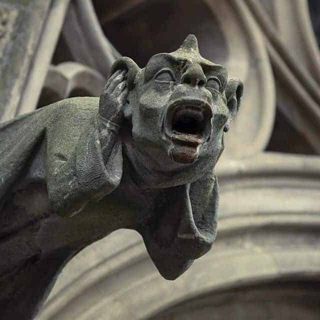 Gargoyles in Carcassone