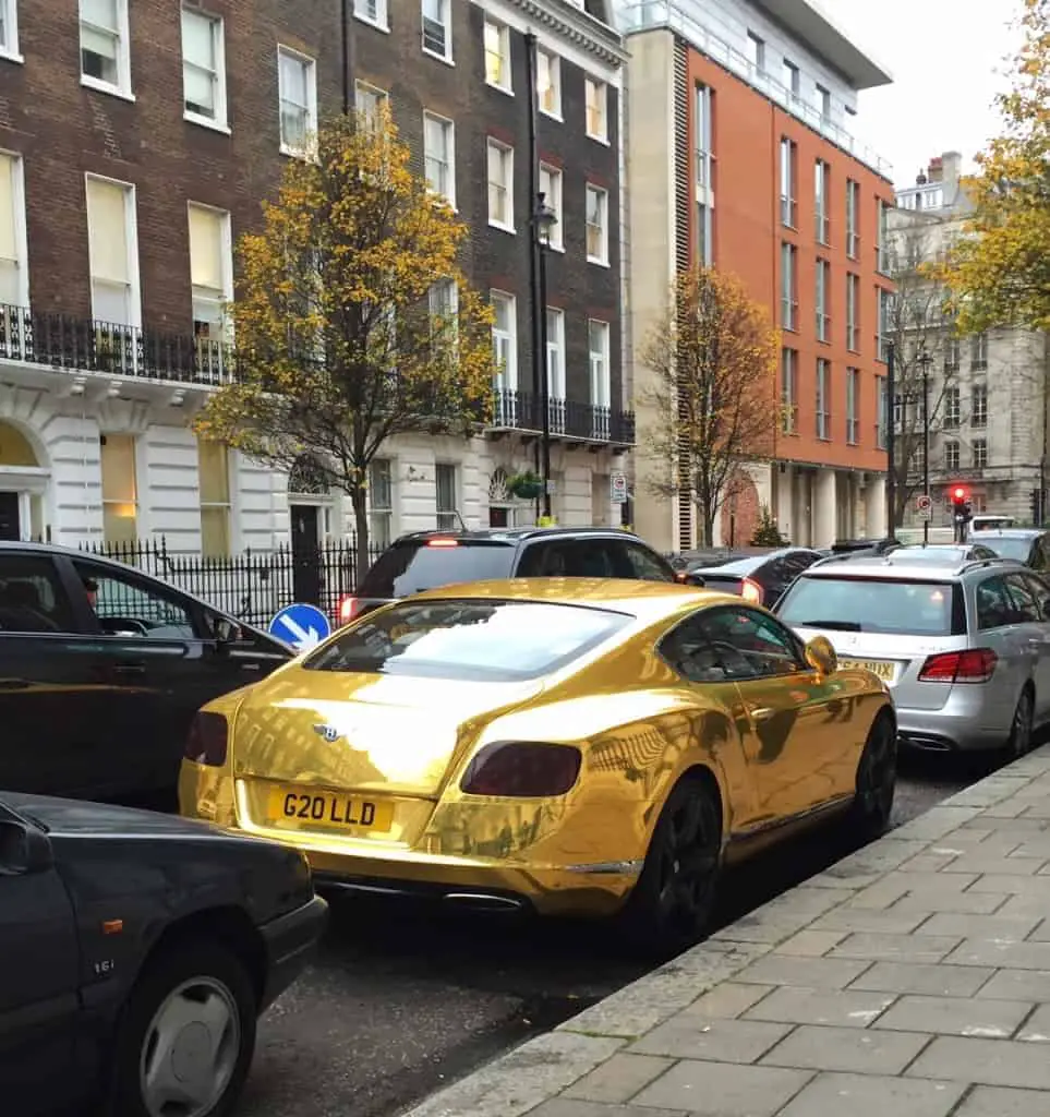 Bentley in London