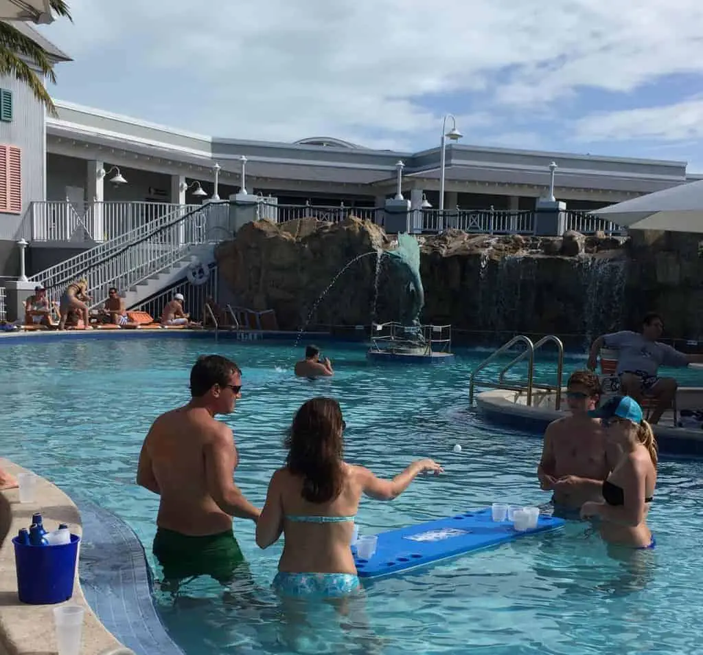 Beer Pong in Key west