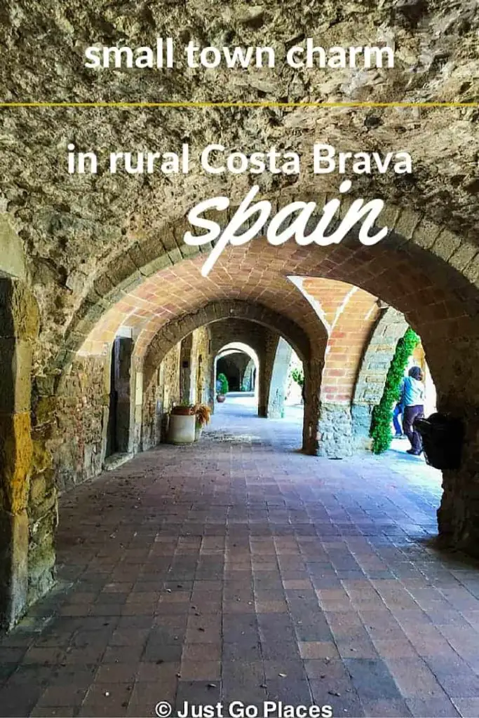 rural beauty on the Costa Brava countryside of Spain