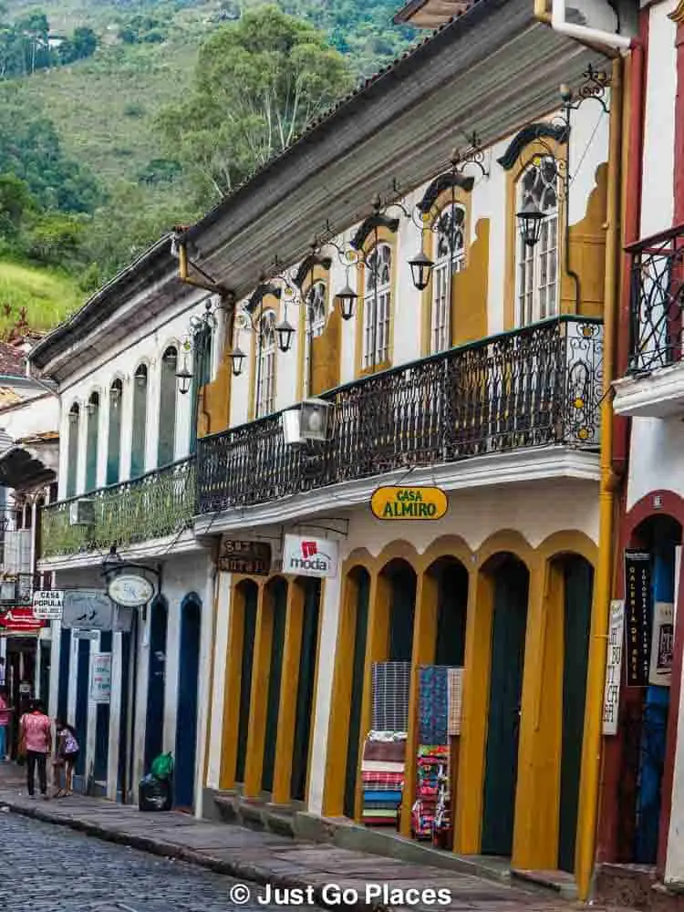 Ouro preto the brasilian gold rush town
