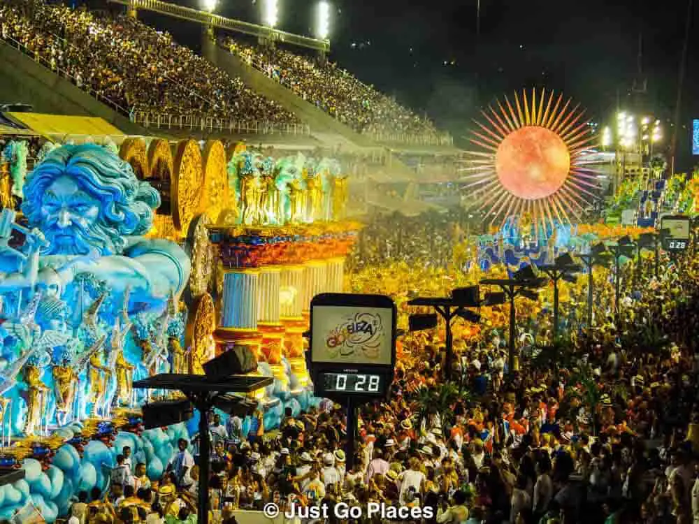 Rio Sambodrome Carnival 2016