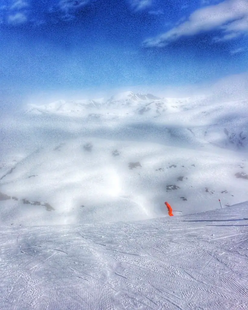 skiing in Baqueira Spain