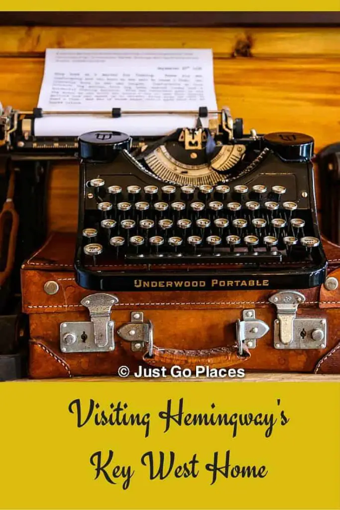 visiting Hemingway's Key West Home