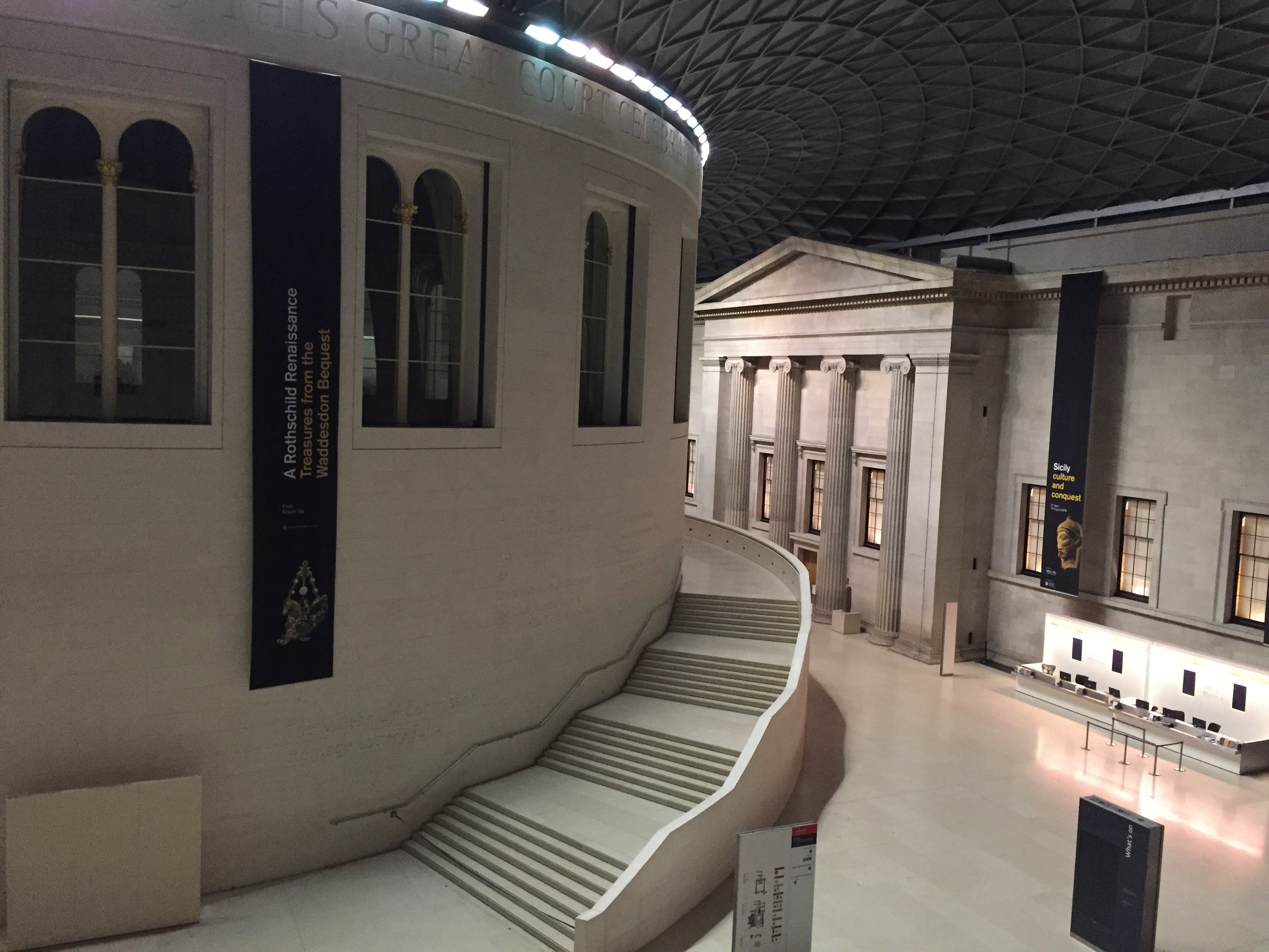 A British Museum sleepover