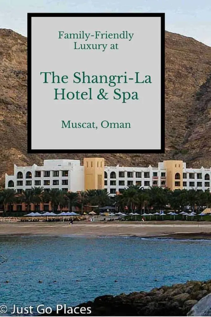 The Shangri La in Muscat in the Sultanate of Oman has two family friendly hotels providing a luxury escape for the whole family.