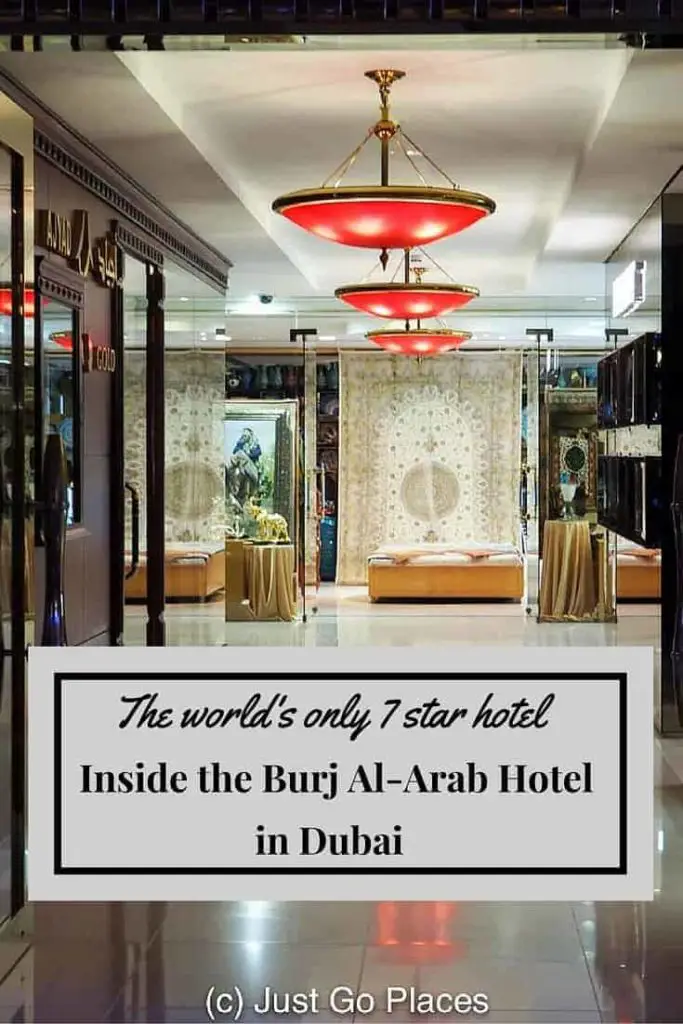 Burj Al-Arab Hotel in Dubai