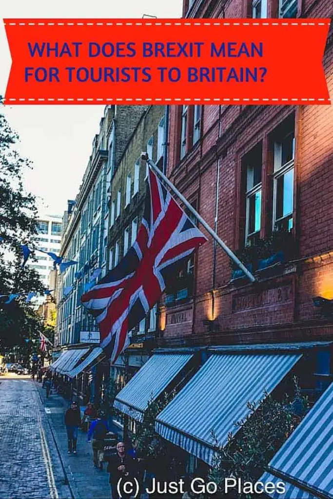 The impact of Brexit for tourists to Britain.