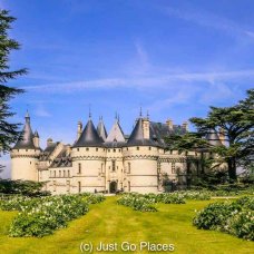 The gardens of chateau de chaumont