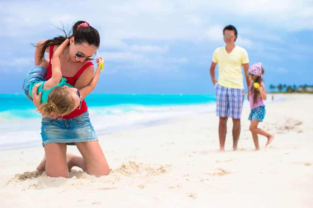 Happy family vacation