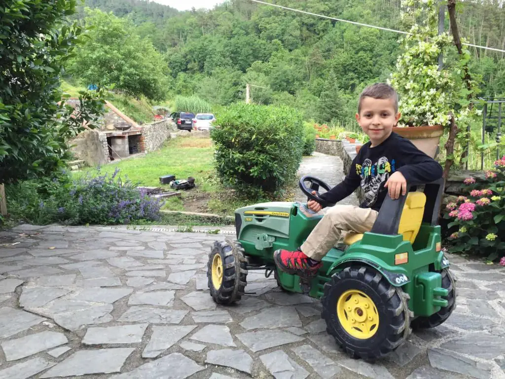 family getaways at a B&B in the cinque terre