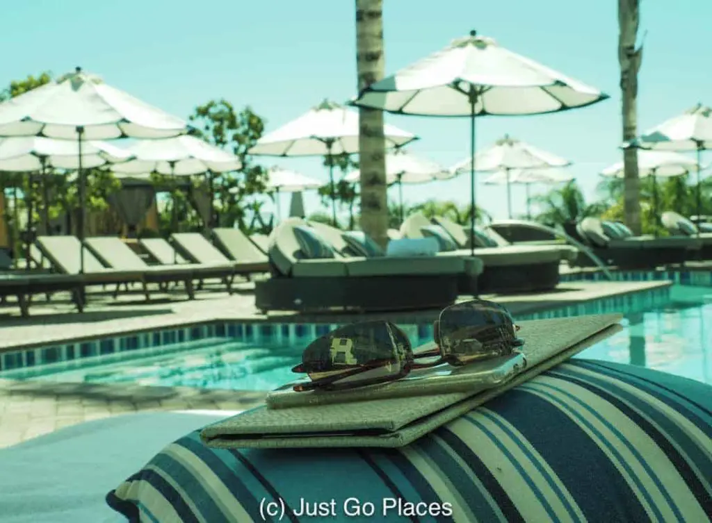 Terranea Resort Pool at the Terranea Resort in Palos Verdes in Los Angeles County