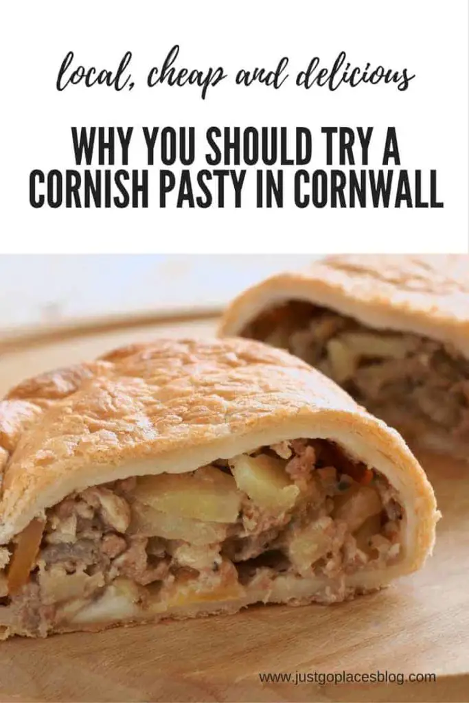 Cornish pasty in Cornwall