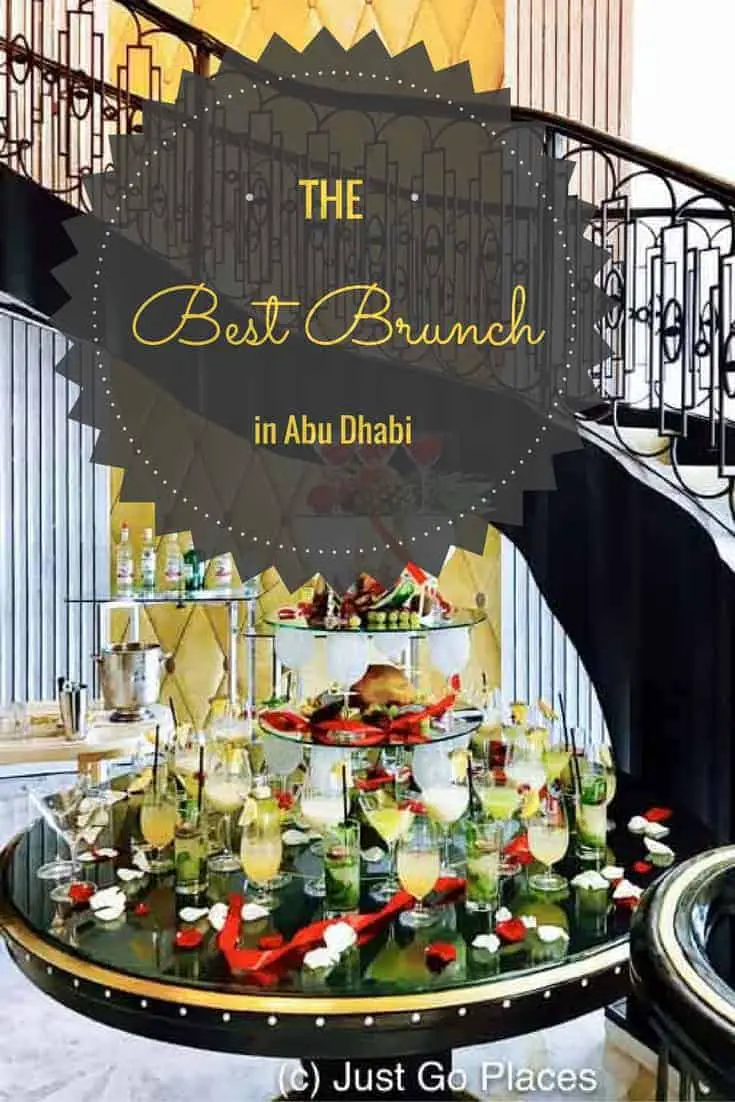 Best Brunch in Abu Dhabi at The Brunch in the Clouds St Regis Abu Dhabi