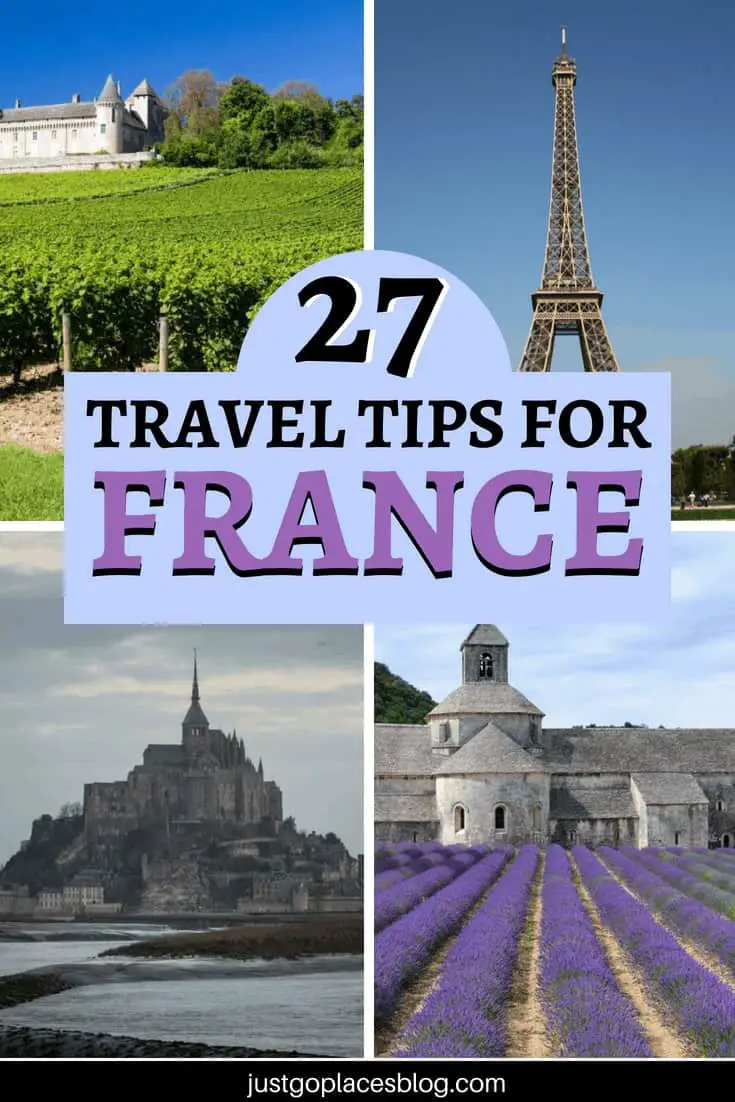 Heading to France for the first time? Take a look at these travel tips from 27+ trips to France: you’ll find lots of France travel tips & tricks that will help you have a great trip. Includes where to go in France, France must sees and practical tips. #france #traveltips #traveling #podcast