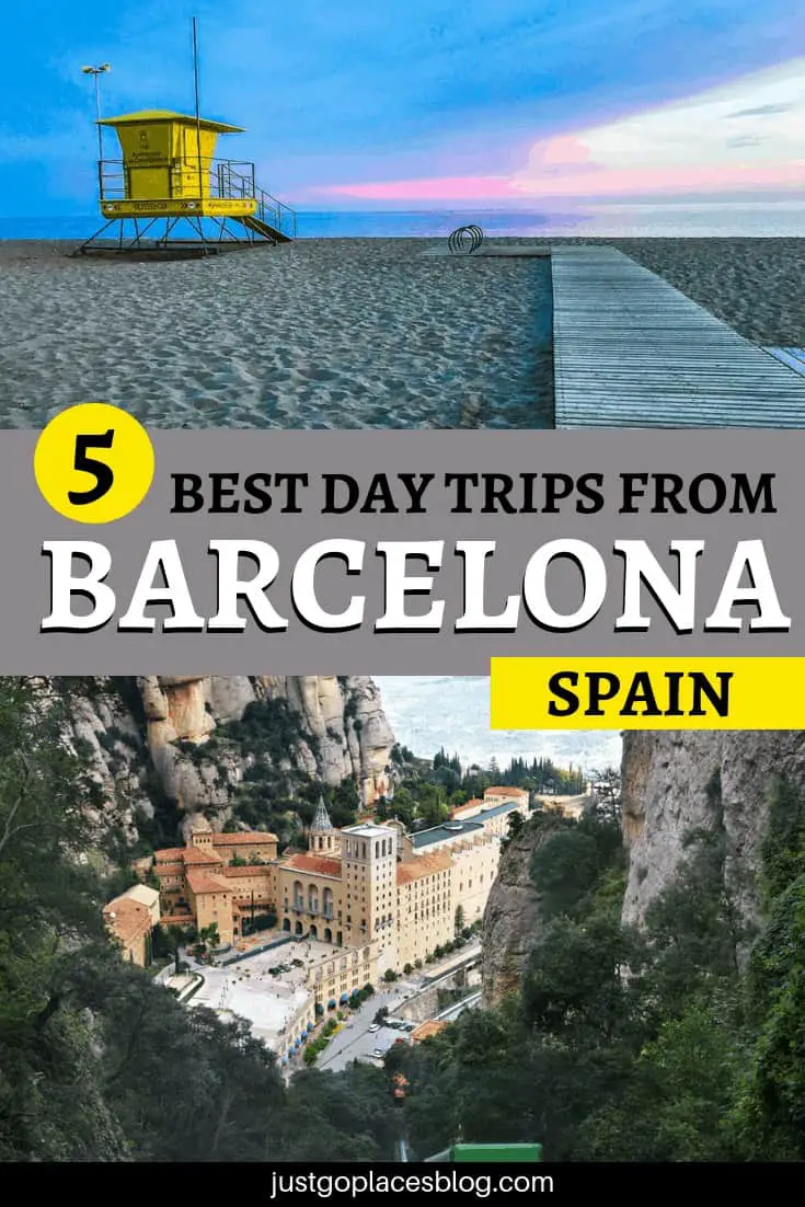 When you visit Barcelona, it’s tempting to stay in the city all the time: it’s such a cool city! But its surrounding area is also pretty special: check out the 5 best day trips from Barcelona, which inlcude famous places like Montserrat and less famous ones like Castelfidells. These Barcelona day trips are absolutely kid-friendly and a lot of fun! #barcelona #barcelona #costabrava #montserrat #spain #daytrips #casteldefells