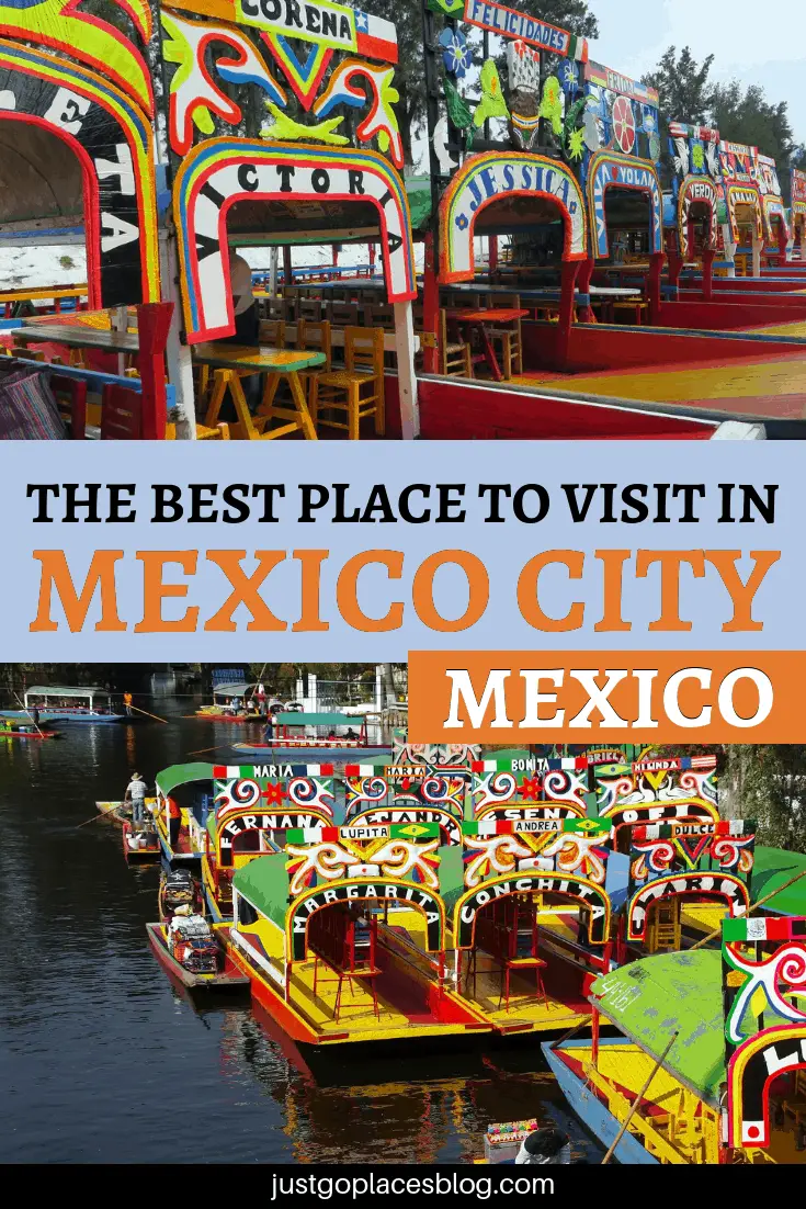 Traveling to Mexico City with kids? Discover why a trip to Xochimilco (Parque Xochimilco or Xochimilco Park), Mexico City, is a great way to spend a day with your family. The colored boats and the flowers make this a very happy place and one you shoukld add to your list of things to do in Mexico City. #Xochimilco #MexicoCity #mexico #kidfriendly