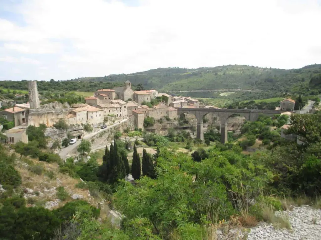 The Town of Minerve near Carcassone