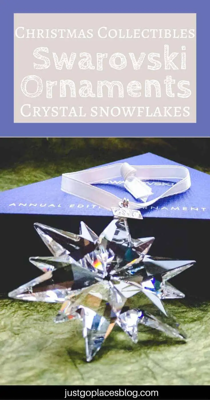 Swarovski snowflake ornament | Swarovski crystal snowflakes | Swarovski annual edition ornament | Swarovski annual snowflake ornament
