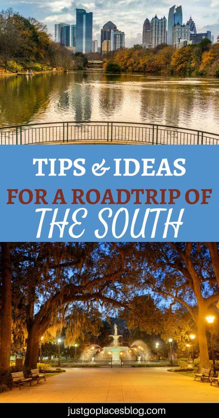 Map of South East USA Southern USA Road Trip | #Deep South Tour | #TheSouth #SouthernUSA