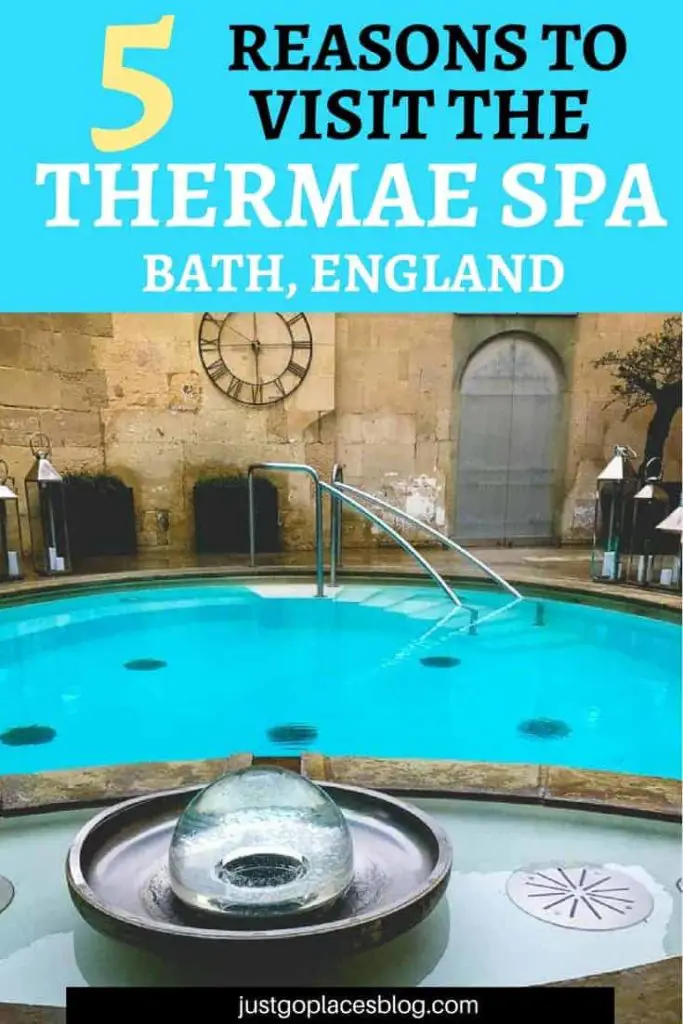The Thermae Bath Spa in Bath UK, thermal baths in England