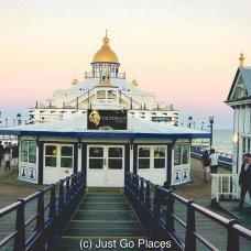 Eastbourne Pier in all of its ornate Victorian glory.