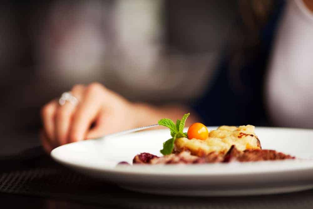 Experience a feast for the senses by dining in the dark.
