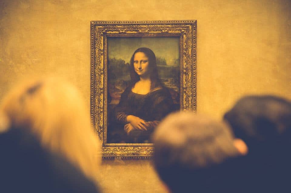 The Mona Lisa by Leonardo da Vinci is one of the most famous paintings in the world.