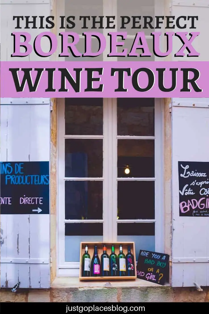 Bordeaux wine tour