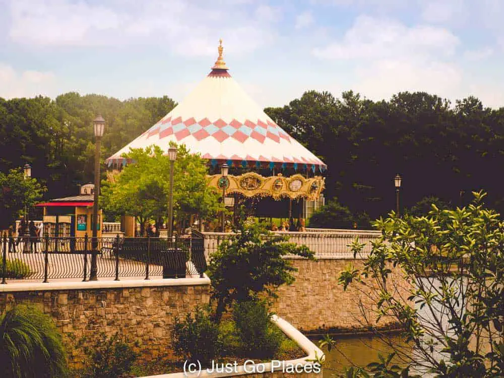 carousel at Bridge Street Huntsville Alabama mall