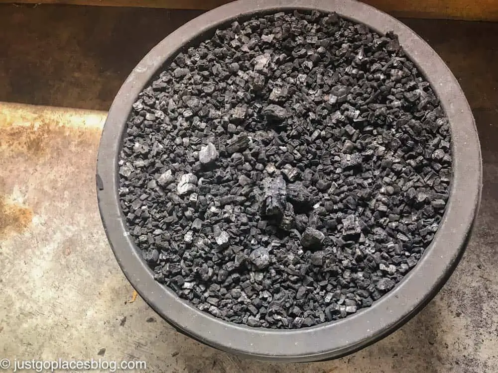 charcoal for whiskey distilling