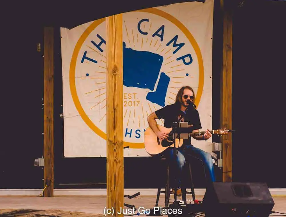 Huntsville Alabama live music at the Camp