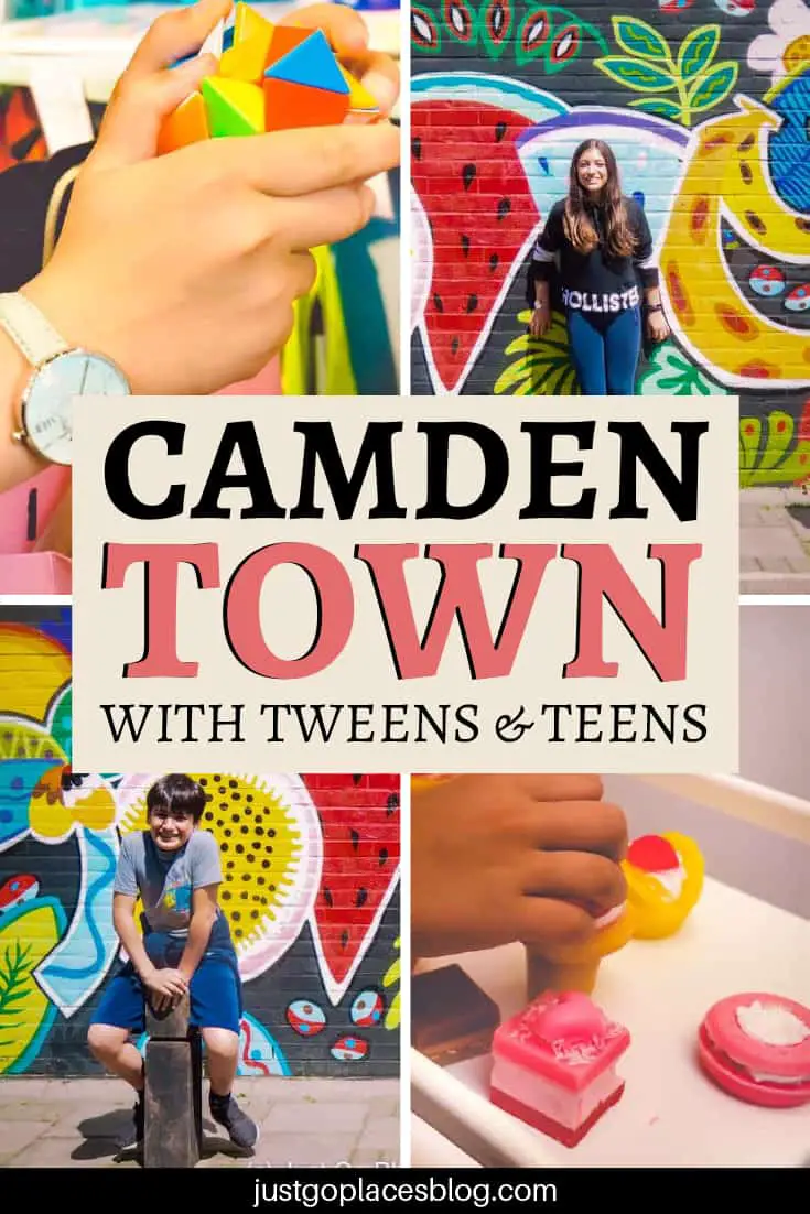Camden Town with tweens & teens