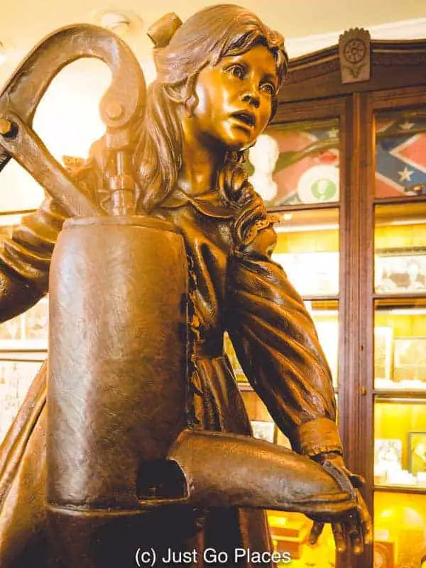 This statue of Helen Keller is a replica of one at the State House in Montgomery Alabama